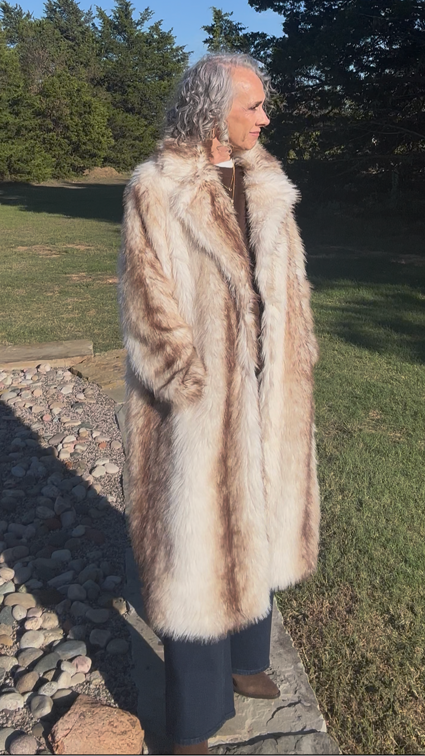 The Aspen Faux Fur Coat