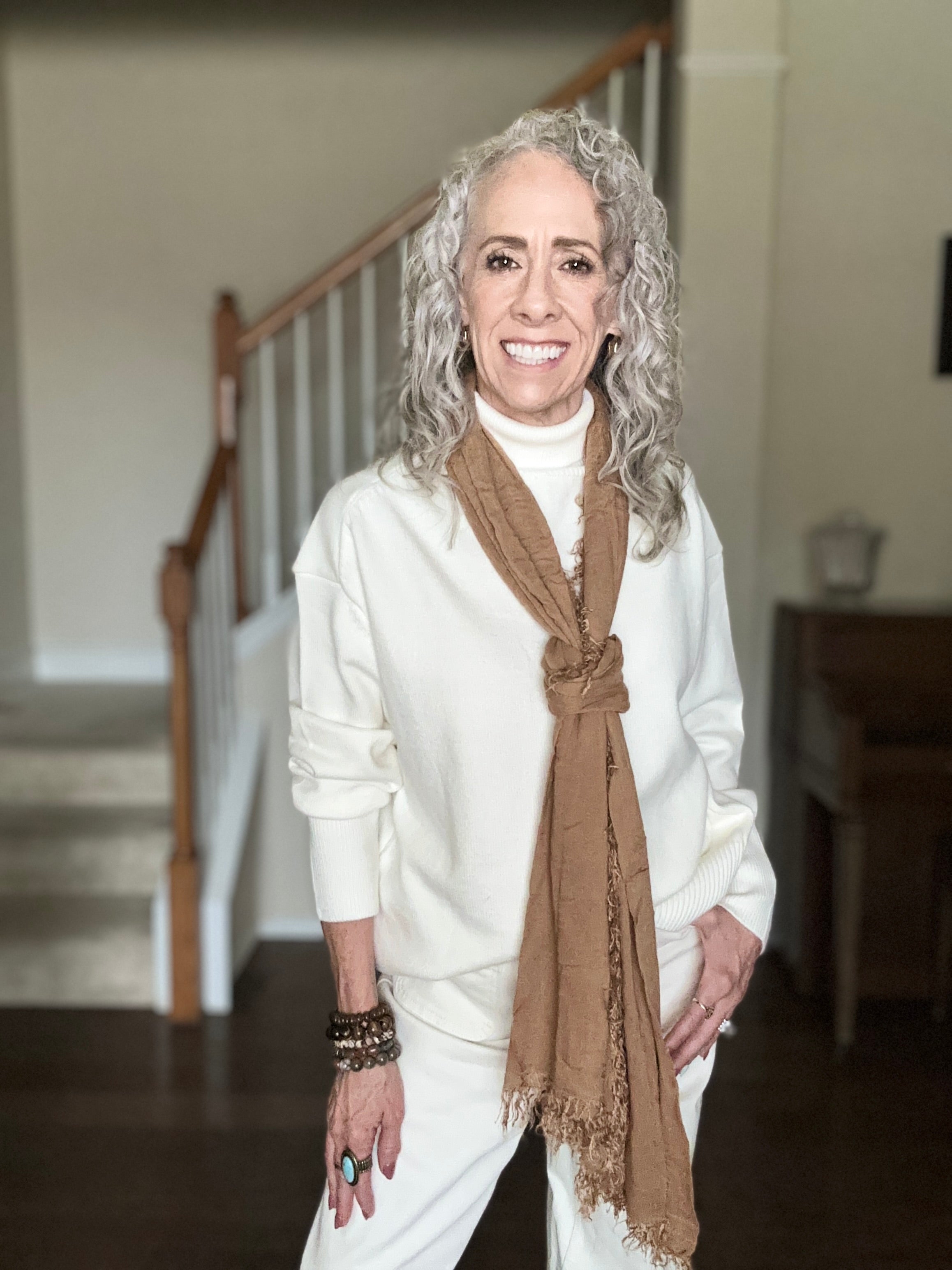 Sweater Turtleneck (Winter White)