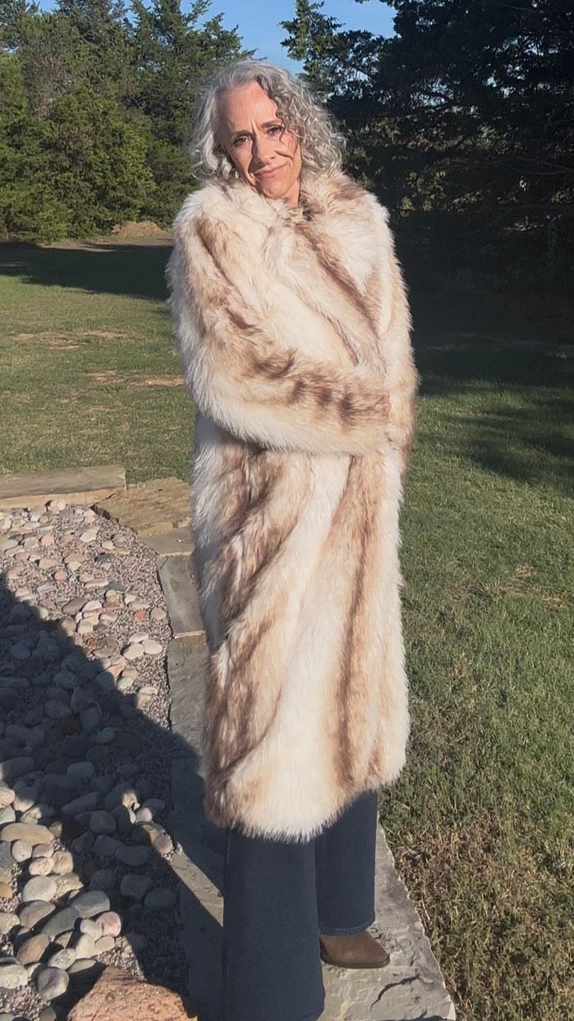 The Aspen Faux Fur Coat