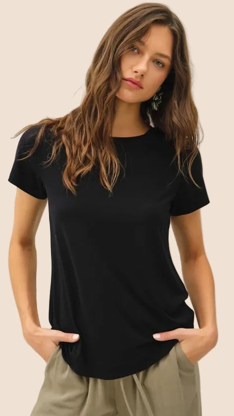 Be Soft Bamboo Modal Crewneck Tee