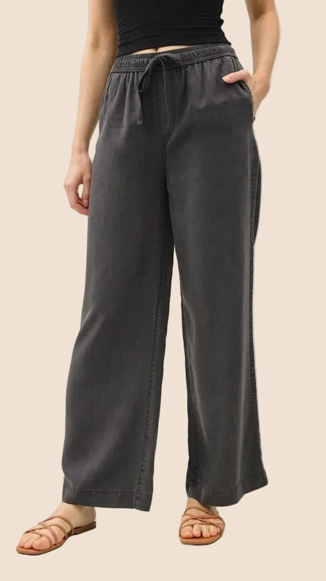 Be Soft Tencel Wide-Leg Pant