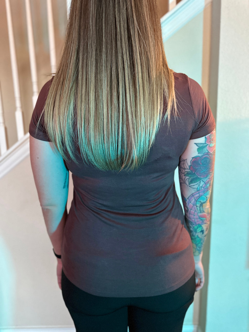 Short Sleeve Tee (Chocolate)