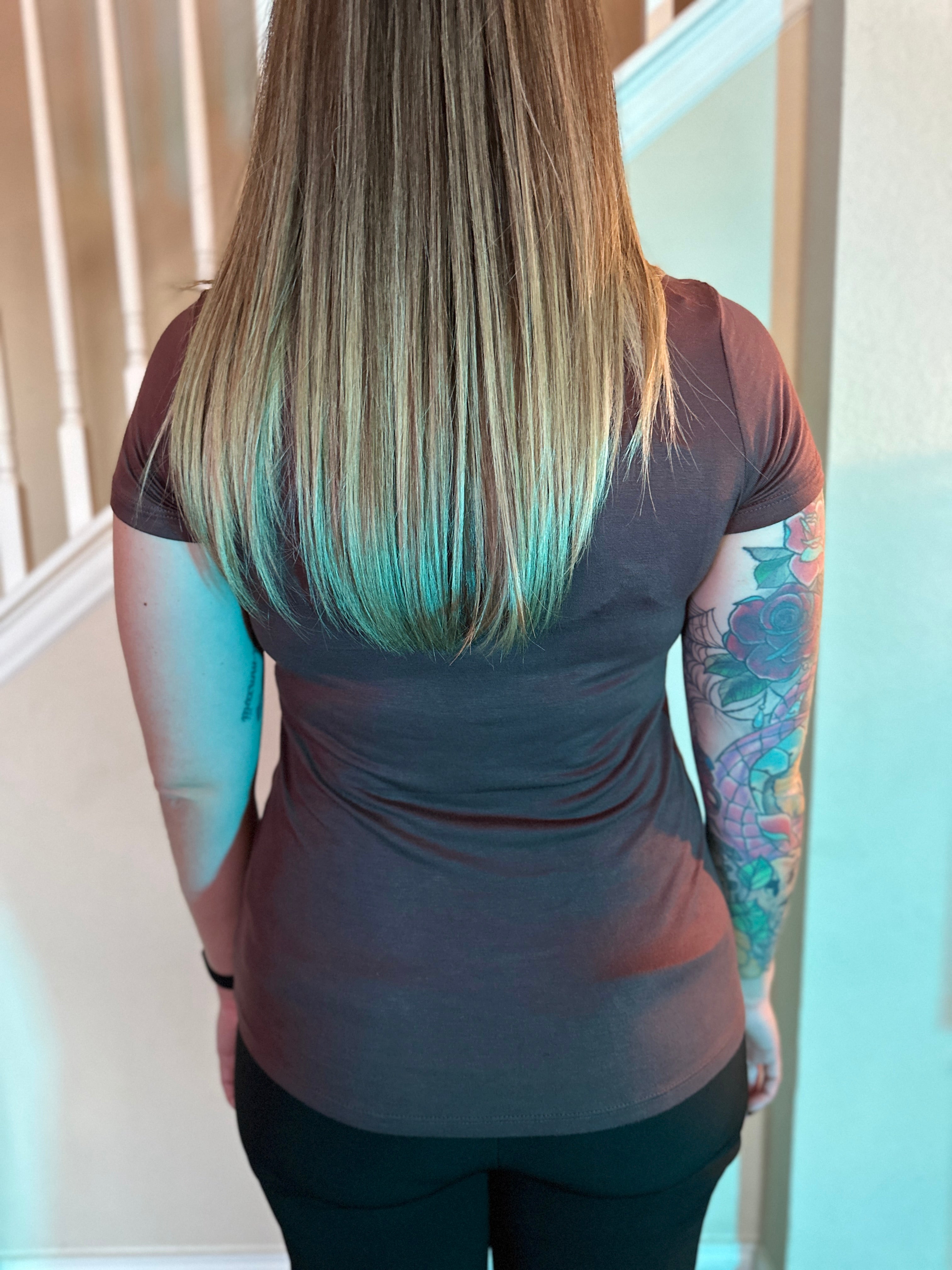 Short Sleeve Tee (Chocolate)