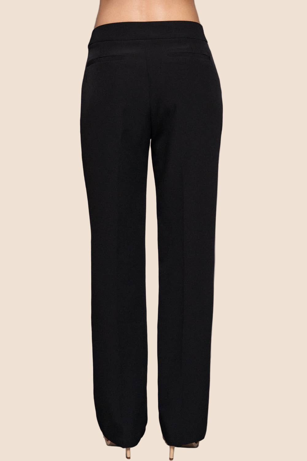 High Waist Trousers (Black)